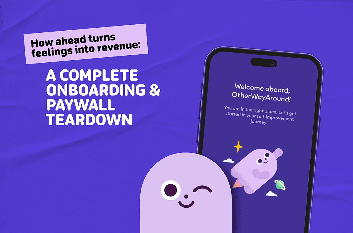 Ahead App Case Study: $23 Revenue Per Download With Smart Onboarding & Paywall Design (2025)
