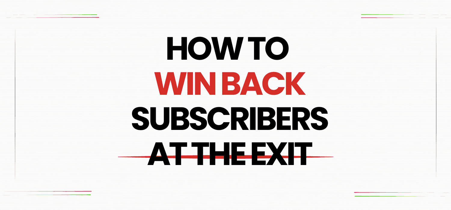 Re-engagement: How to Win Back Churned Subscribers